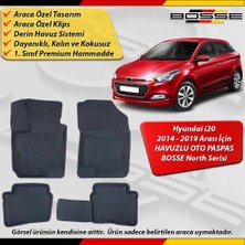 Hyundai I20 Paspas Araca Özel 2014-2019 Derin Havuzlu Paspas Bosse North Serisi