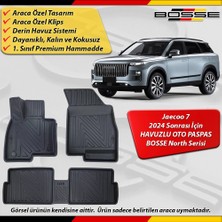 Jaecoo 7 Paspas Araca Özel 2024 Sonrası Için Derin Havuzlu Paspas Bosse North Serisi