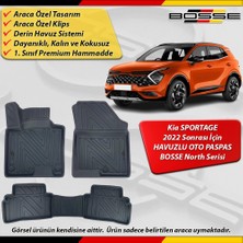 Kia Sportage Paspas Araca Özel 2022 ve Sonrası Derin Havuzlu Paspas Bosse North Serisi
