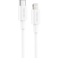 Ven-Dens VD-DCR04 27W Premium Usb-C Lightning Hızlı Şarj Kablosu