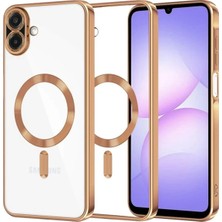 Mey İthalat Mey Ithalat®  Samsung Galaxy A07 4g Kross Magneticsafe Kapak - Çöl Titanyum