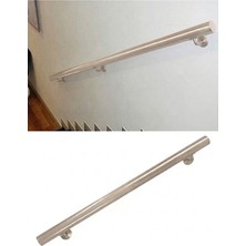 Kamataş Alüminyum Bronz Merdiven Tutamak, Korkuluk Yaşlı Engelli Duvar Tutamağı 100 Cm. Istenilen Ölçüde