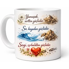 Nota Baskı Merkezi Kişiye Özel Kupa Bardak (Anlamlı Söz Temalı)