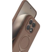 Mey İthalat Mey Ithalat®   Mi 15T Regal Magsafe Standlı Kapak - Çöl Titanyum