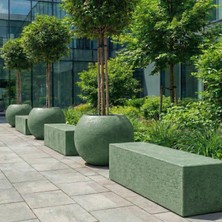 Hobi Tarım Dev Beton Saksı 80X70CM