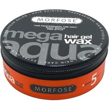 KSB Store Morfose Mega Aqua Wax 150 ml No:5 Saçlarda Islak Görünüm İçin Güçlü Tutuş ve Parlaklık