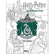 Harry Potter Filmlerinden Resmi Boyama Kitabı – Slytherin Özel Baskısı