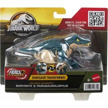 HLP05 Jurassic World Değişim Serisi - Çifte Tehlike Dinozor Figürleri
