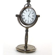 Masa Üstü Pirinç Saat Model 1