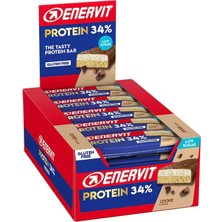 Enervit Low Sugar Protein Bar 55 gr 25 Adet - Cookise Cream