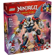 71834 LEGO Ninjago Zane'in Ultra Kombo Mech'i 1187 Parça +9 Yaş