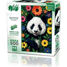 20088 Puzzle 500 Blossoming Panda