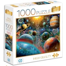 Gezegenler Puzzle 1000