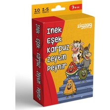 Ny Home Inek Eşek Karpuz Zeytin Peynir Eğlenceli Kart Oyunu