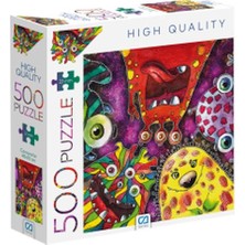 Canavarlar Puzzle 500
