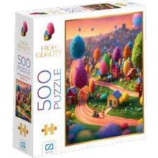 Minyatür Bahçe Puzzle 500
