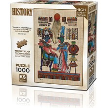 20743 Puzzle 1000 Papirus Throne Of Tutankhamun