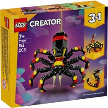 31159 LEGO Creator 3in1 - Şaşırtıcı Örümcek 153 Parça +7 Yaş