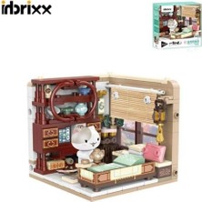 P885007 Panlos Kedi Oturma Odası 263 Parça Block Oyuncak