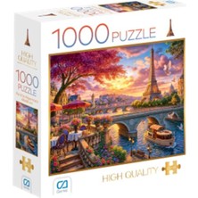 Paris'te Akşamüstü Puzzle 1000
