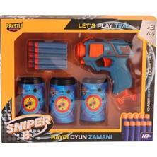 Fab 5909 Kutulu 3 Hedefli Sniper 6 Dart Atıcı