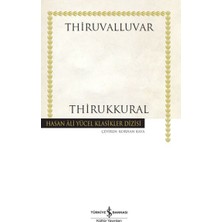 Thirukkural - Hasan Ali Yücel Klasikleri (Ciltli)