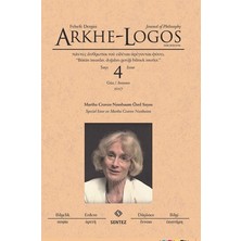 Arkhe-Logos Felsefe Dergisi Bahar Sayı:1 2016