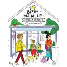 Bizim Mahalle - Boyama Kitabı