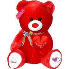 1030KR Selay, Yumoş Ayıcık Kırmızı 47CM