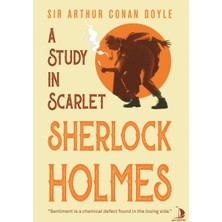 A Study In Scarlet Sherlock Holmes (Ingilizce)