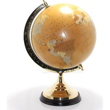 Pirinç Dünya Küre 47 cm