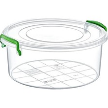 Yuvarlak Saklama Kutusu 2.4 Litre