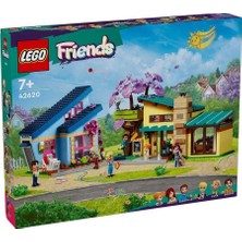 42620 Lego® Friends Olly ve Paisley'nin Aile Evleri 1126 Parça +7 Yaş