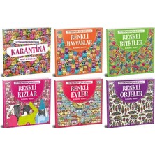 Yetişkinler Için Boyama Seti 6'lı