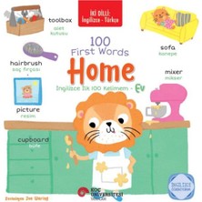 Iki Dilli: Ingilizce-Türkçe 100 Fırst Words – Home / Ingilizce Ilk 100 Kelimem – Ev Ingilizce Öğreni