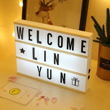 A5 LED Işıklı Yazı Panosu Lightbox