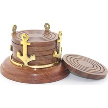 Pirinç Çapalı Bardak Altı Model 1