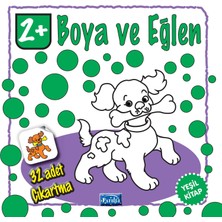 Boya ve Eğlen Yeşil Kitap