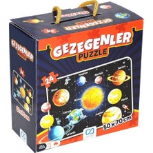 5026 Ca Games, Gezegenler / 24 Parça Puzzle / +3 Yaş