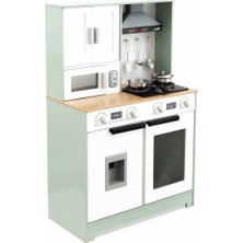 TX1705 Ahşap Mutfak Seti Mikrodalga