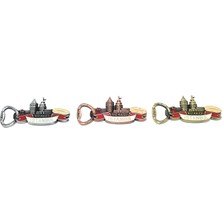 Metal Istanbul Temalı Yöresel Magnet Açacak Model 3