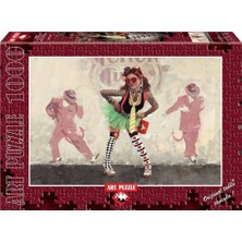 4355 Art Puzzle Şeytan Mı? Melek Mi? 1000 Parça Puzzle