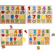 1006609  Tahta   Bultak Rakamlar Hayvanlı