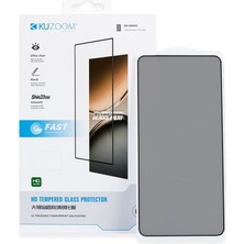 Kuzoom Samsung S26 Ultra Uyumlu Hayalet Privacy Hd 9d Parmak Izine Dayanıklı Temperli Cam Ekran Koruyucu
