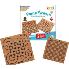 Ahşap Tabla Surakarta ve Dama Oyunu