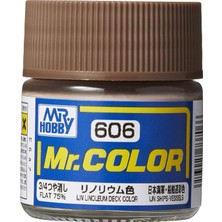 Mr. Hobby 10 Ml. Ijn Linoleum Deck Color Mr.color Serisi Maket Boyası, Mr.hobby C606