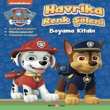 K-yonlineticaret Paw Patrol Hrika Renk Şöleni Boyama Kitabı