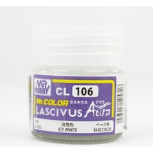 Mr. Hobby 10 Ml. Lascivus Icey White Mr.color Serisi Maket Boyası, Mr.hobby CL106