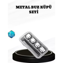 Bilfold 304 Paslanmaz Çelik Buz Küpü Seti Sulandırmadan Soğutan Yeniden Kullanılabilir