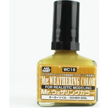 Mr. Hobby Mr.hobby Wc-16, 40 Ml. Weathering Color Ocher Soil Eskitme Maket Boyası